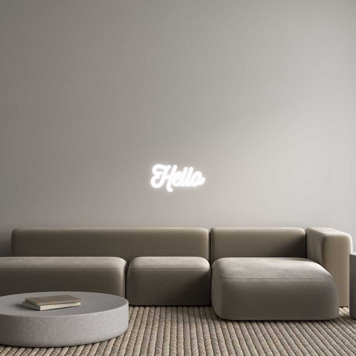 Custom Neon: Hello