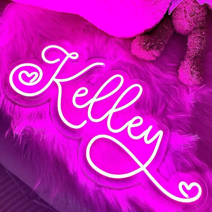 Kelley Name Neon sign by LEDNeons