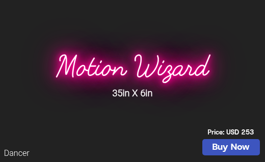CUSTOM NEON SIGN FOR Scott Kim Williams