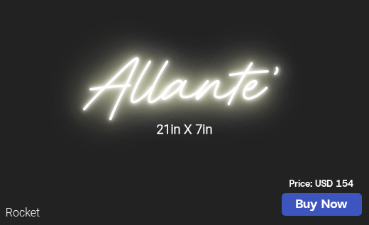 CUSTOM NEON SIGN FOR Tokens Puzzle 1y