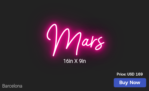 CUSTOM NEON SIGN FOR Zeeshanhameed002