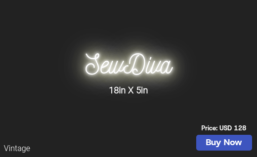 CUSTOM NEON SIGN FOR Sewdiva525