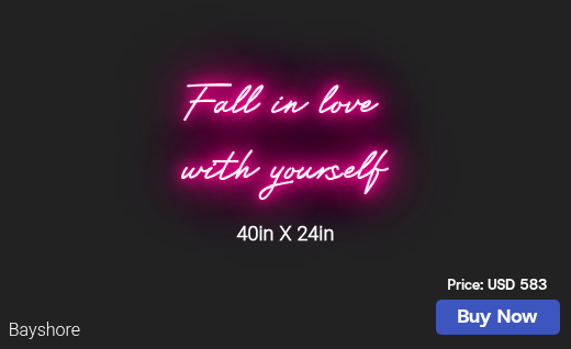 CUSTOM NEON SIGN FOR Jandrade1829