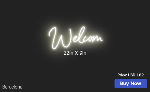 CUSTOM NEON SIGN FOR Hannahdevine83