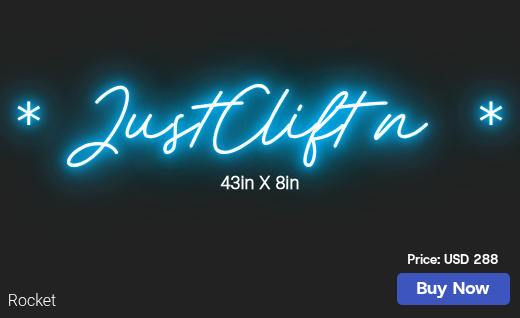 CUSTOM NEON SIGN FOR Cliff50576