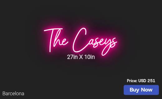 CUSTOM NEON SIGN FOR Audreywilhour2376