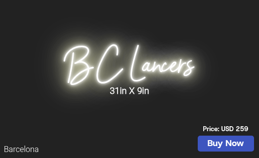 CUSTOM NEON SIGN FOR Bryan Adam Register