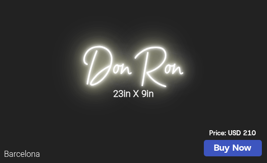 CUSTOM NEON SIGN FOR Rsdbrown28