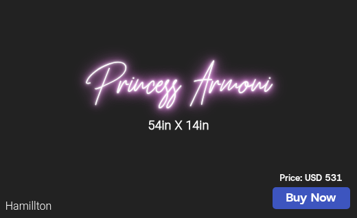 CUSTOM NEON SIGN FOR Laneaa98
