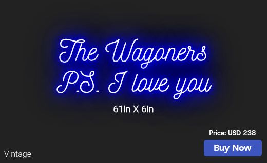 CUSTOM NEON SIGN FOR Jennifer Wagoner1223