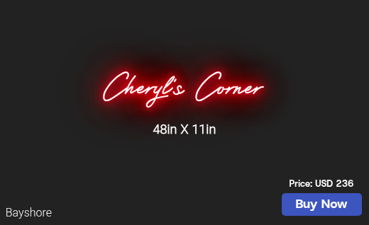 CUSTOM NEON SIGN FOR Battlecheryl9
