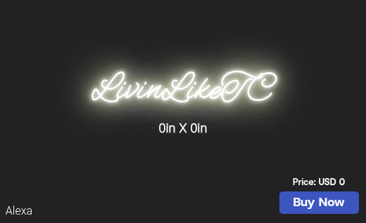 CUSTOM NEON SIGN FOR Arobinson312