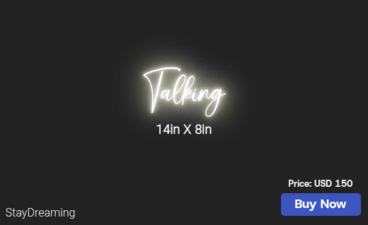 CUSTOM NEON SIGN FOR Paulabslaby