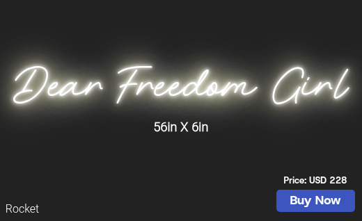 CUSTOM NEON SIGN FOR Desireecbradley