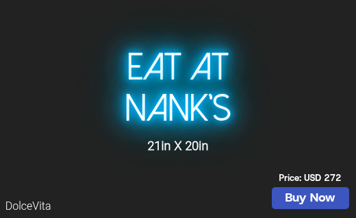 CUSTOM NEON SIGN FOR Danielnank