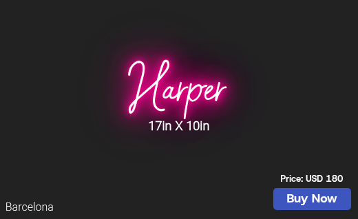 CUSTOM NEON SIGN FOR Kruback