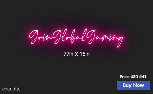 CUSTOM NEON SIGN FOR Shamaarbennett