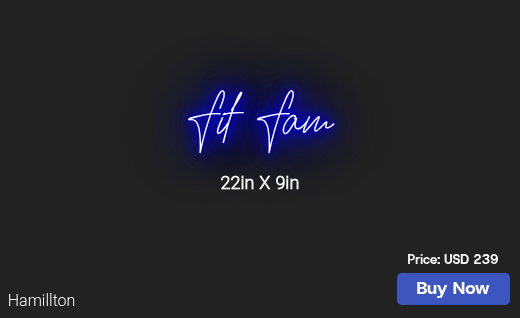 CUSTOM NEON SIGN FOR Krz91