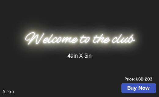 CUSTOM NEON SIGN FOR Hannahdevine83