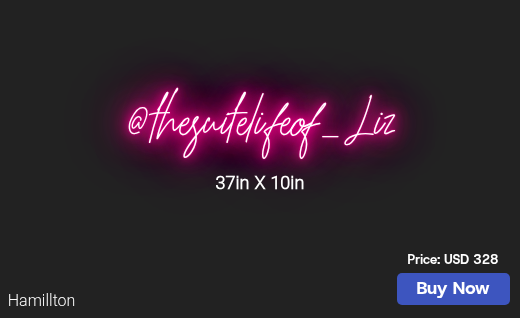 CUSTOM NEON SIGN FOR Ewilczek77