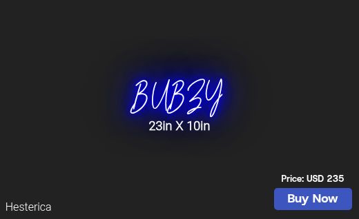 CUSTOM NEON SIGN FOR Cins529
