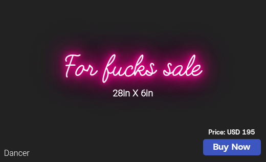 CUSTOM NEON SIGN FOR Eparker2283