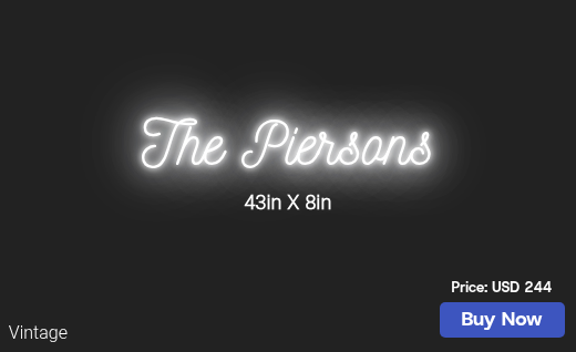 CUSTOM NEON SIGN FOR Peanut11 29