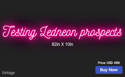 CUSTOM NEON SIGN FOR Yasir Codeblue+123