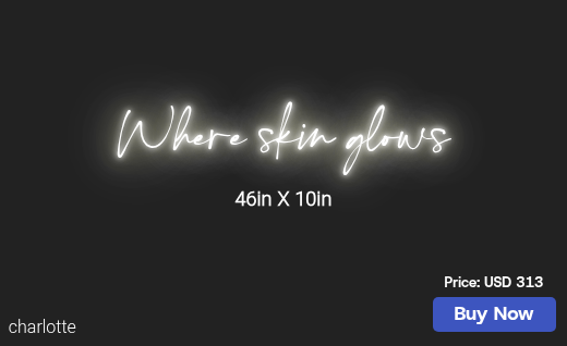 CUSTOM NEON SIGN FOR Adore7