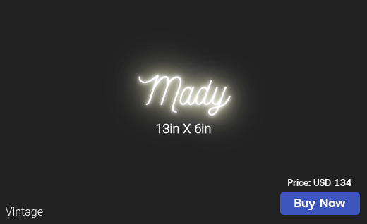 CUSTOM NEON SIGN FOR Tiannalove430