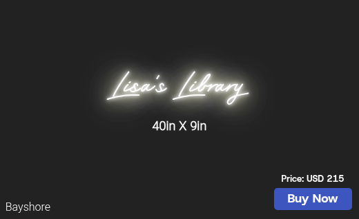 CUSTOM NEON SIGN FOR Lisaowens