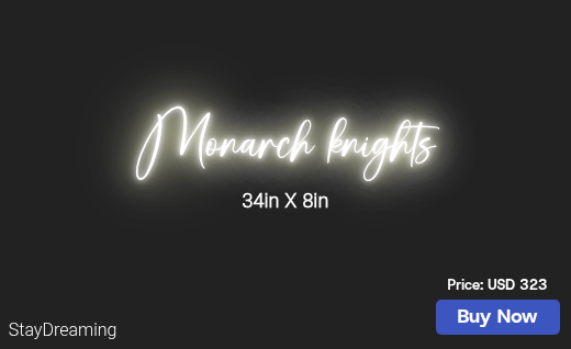 CUSTOM NEON SIGN FOR Eja0322