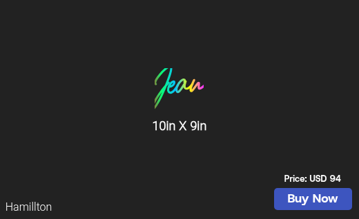 CUSTOM NEON SIGN FOR Nmbjean23