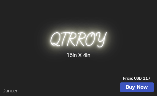 CUSTOM NEON SIGN FOR Lracquel35