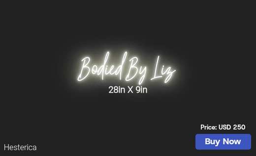 CUSTOM NEON SIGN FOR Melsheimere