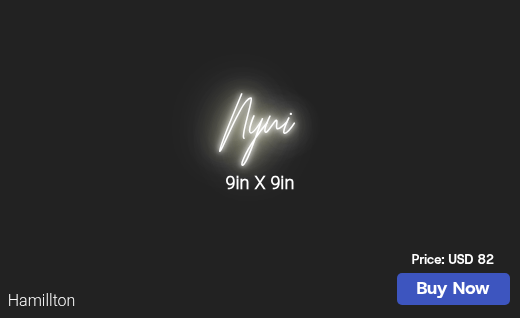 CUSTOM NEON SIGN FOR Ninadennine334