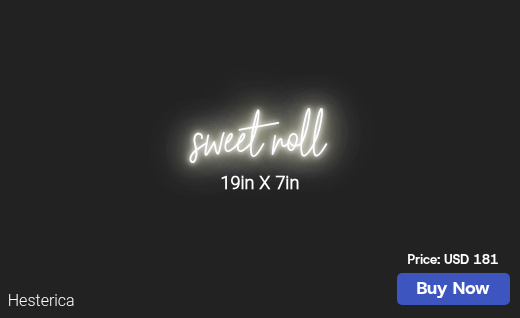 CUSTOM NEON SIGN FOR Reighnbeaureighnbeau