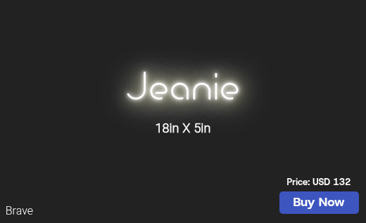 CUSTOM NEON SIGN FOR Jeanbby94
