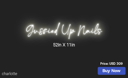 CUSTOM NEON SIGN FOR Amanda M Smith22