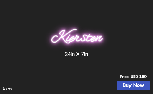 CUSTOM NEON SIGN FOR Rtanner1