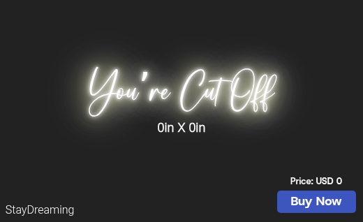 CUSTOM NEON SIGN FOR Austinjonstark