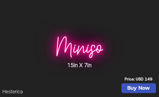 CUSTOM NEON SIGN FOR Ahmer