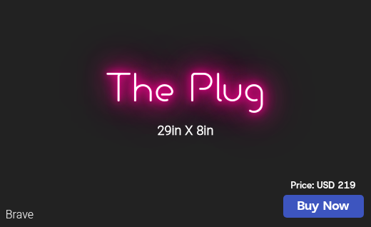 CUSTOM NEON SIGN FOR Edward Lopes