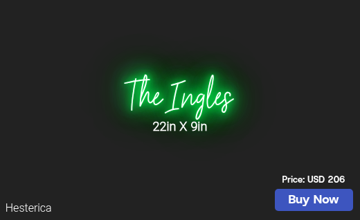 CUSTOM NEON SIGN FOR Mirandababyx3