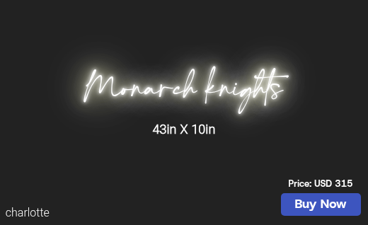CUSTOM NEON SIGN FOR Eja0322
