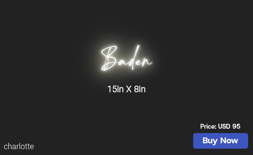 CUSTOM NEON SIGN FOR Kimmyk333