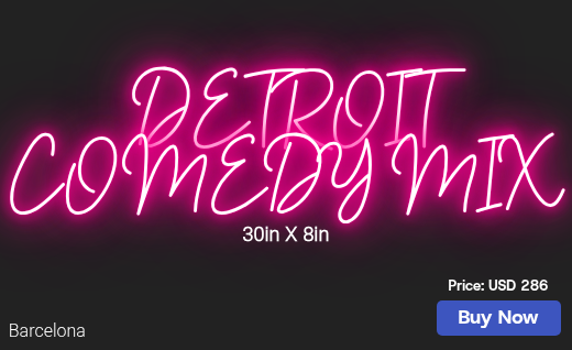 CUSTOM NEON SIGN FOR Cjkempmedia
