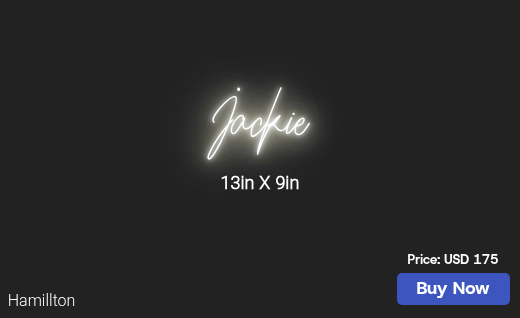 CUSTOM NEON SIGN FOR Eddycruz31