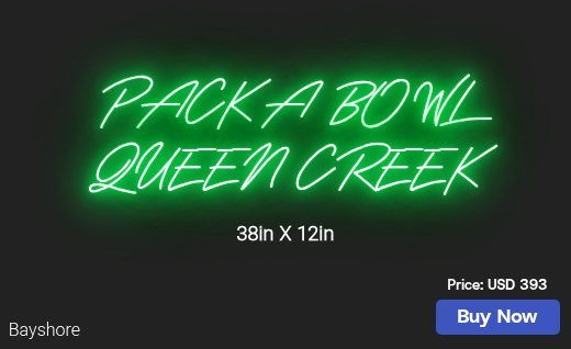 CUSTOM NEON SIGN FOR Brock