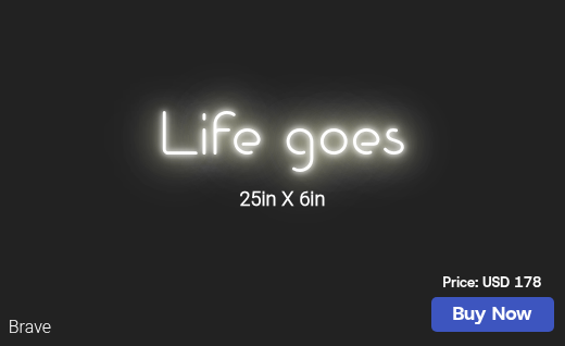 CUSTOM NEON SIGN FOR Vettfan1